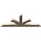 Ekena Millwork Richland Smooth Timber Gable Bracket, Douglas Fir, 84"W x 31"H x 3 1/2"D x 5 1/2"F, 9/12 Pitch GBW084X31X0406RIC00SDF - alternate 2